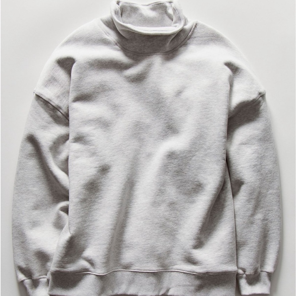 Free People A Cut Above Mockneck Sweatshirt